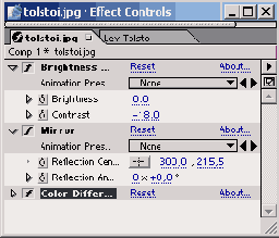  Effect Controls